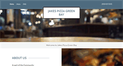 Desktop Screenshot of jakespizzagb.com